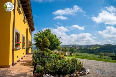 Paesaggio naturale nelle vicinanze del bed & breakfast