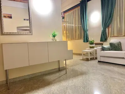 Area soggiorno di Il Vicoletto holiday house