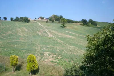 Paesaggio naturale nelle vicinanze del bed & breakfast