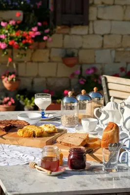 Cibo presso il bed & breakfast o nelle vicinanze