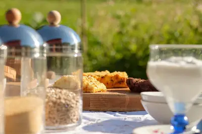 Cibo presso il bed & breakfast o nelle vicinanze