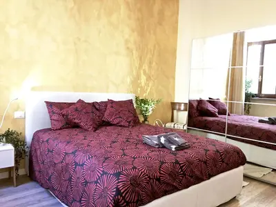 Letto o letti in una camera di Colonne Apartment N° 15