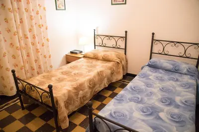 Letto o letti in una camera di Grillo apartment