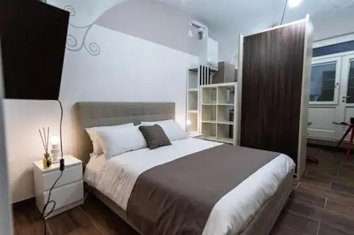 Letto o letti in una camera di Casa Del Profumo