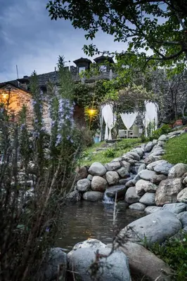 Paesaggio naturale nelle vicinanze of country house