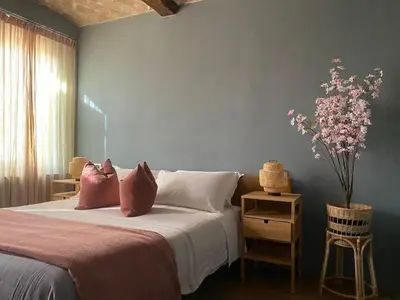 Letto o letti in una camera di Empire - Affittacamere