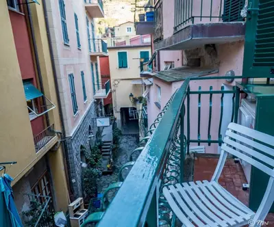 Balcone o terrazza di Picabon Quiet Apartment with AC & Balcony