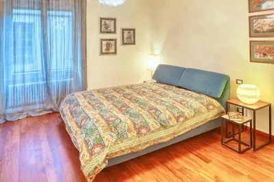 Letto o letti in una camera di Dai Fiorentini - Apartment in Levanto