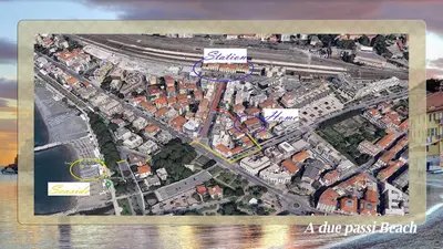 Planimetria di A due passi Beach