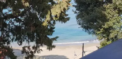 Paesaggio naturale nelle vicinanze della villa