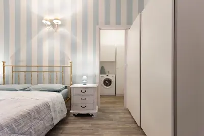 Letto o letti in una camera di Casa Fischer 2
