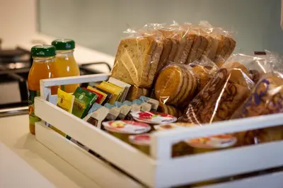 Cibo presso l'appartamento o nelle vicinanze