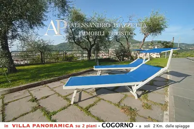 Planimetria di Appartamento A in villa con vista panoramica