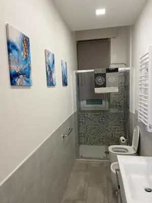 Bagno di casa Nenne appartamento con due camere da letto