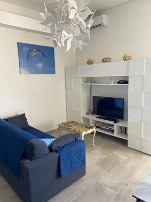 Area soggiorno di casa Nenne appartamento con due camere da letto