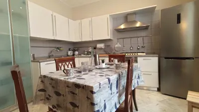 Cucina o angolo cottura di Al Terra di Mare Appartamenti - 