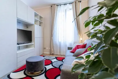 TV o dispositivi per l'intrattenimento presso Casapalestro8#1