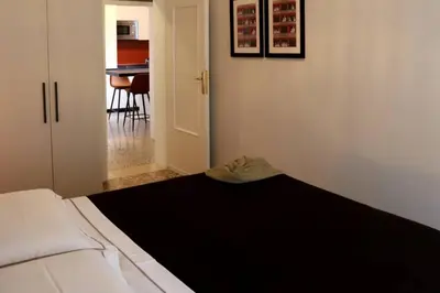 Letto o letti in una camera di La casa in via della Torre