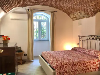 Letto o letti in una camera di San Rocco apartment