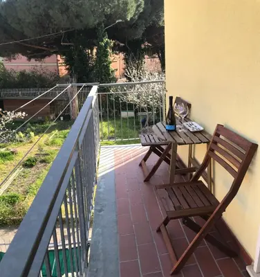 Balcone o terrazza di HOST IN LEVANTO - Scirocco con biciclette