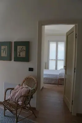 Letto o letti in una camera di La Rotonda 2 Camere con terrazza in centro