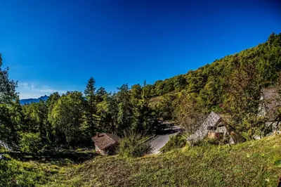 Paesaggio naturale nelle vicinanze della casa vacanze