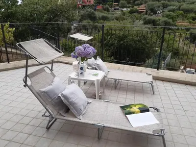 Balcone o terrazza di Casa Terra e Mare by Holiday World
