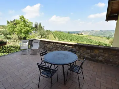 Balcone o terrazza di Holiday Home La Corte Bricca - Trilo Torretta by Interhome