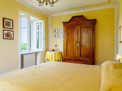 Letto o letti in una camera di Villa Ca' del Vento by Interhome