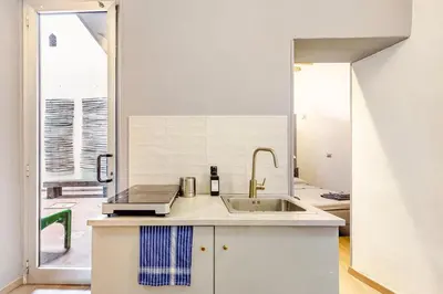 Cucina o angolo cottura di Appartamento il Borgo