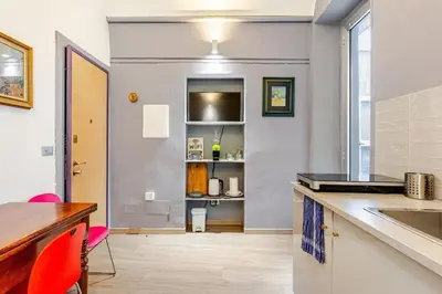 Cucina o angolo cottura di Appartamento il Borgo