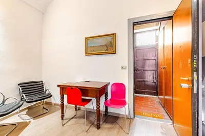 Area soggiorno di Appartamento il Borgo