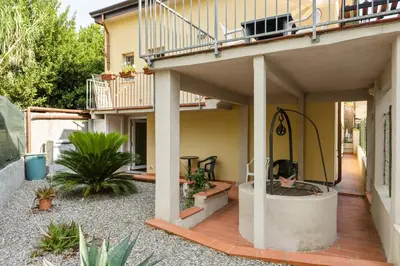 Balcone o terrazza di GuestHost - La Spezia Migliarina Apartment con terrazzo