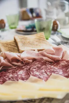 Cibo presso il bed & breakfast o nelle vicinanze