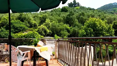 Paesaggio naturale nelle vicinanze dell'ostello