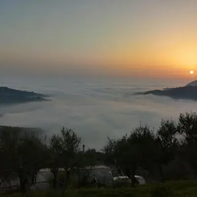Paesaggio naturale nelle vicinanze dell'affittacamere