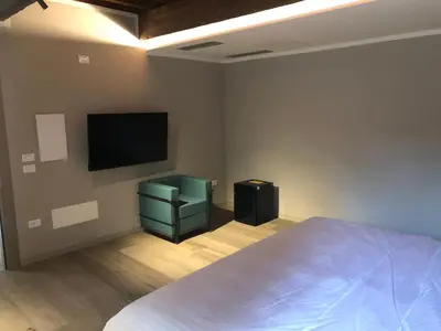 TV o dispositivi per l'intrattenimento presso Villa Cantoni Marca