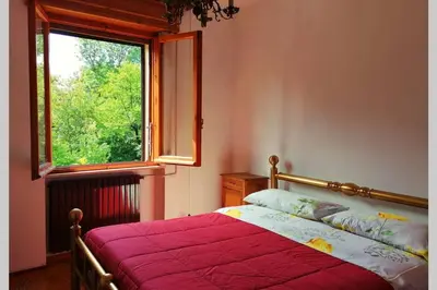 Letto o letti in una camera di Casa di Anita