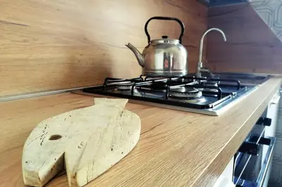 Cucina o angolo cottura di Casa di Anita