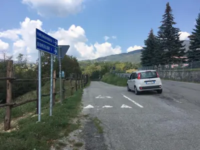 Paesaggio naturale nelle vicinanze della casa vacanze