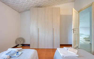 Letto o letti in una camera di Villa Maria