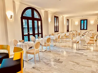 Area soggiorno di Grand Hotel San Lorenzo