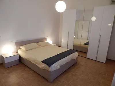 Letto o letti in una camera di la casa del parco Ferrari