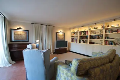 Area soggiorno di Villa La Pietra - Luxury location in Levanto, 5 Terre