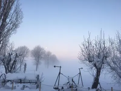Agriturismo Il Capitolo durante l'inverno