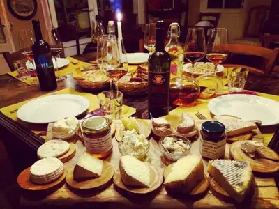 Cibo presso l'agriturismo o nelle vicinanze