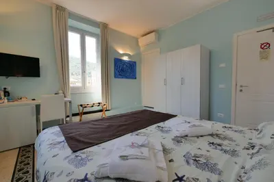 Letto o letti in una camera di Amar