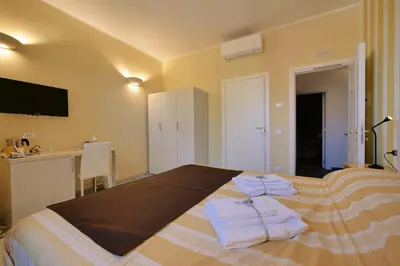 Letto o letti in una camera di Amar