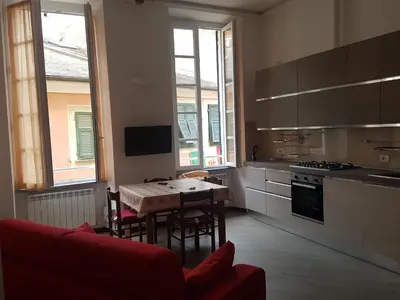 Cucina o angolo cottura di La Casa del Pinguino - In the Center with AC
