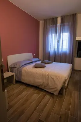 Letto o letti in una camera di Hotel Cavallo Bianco